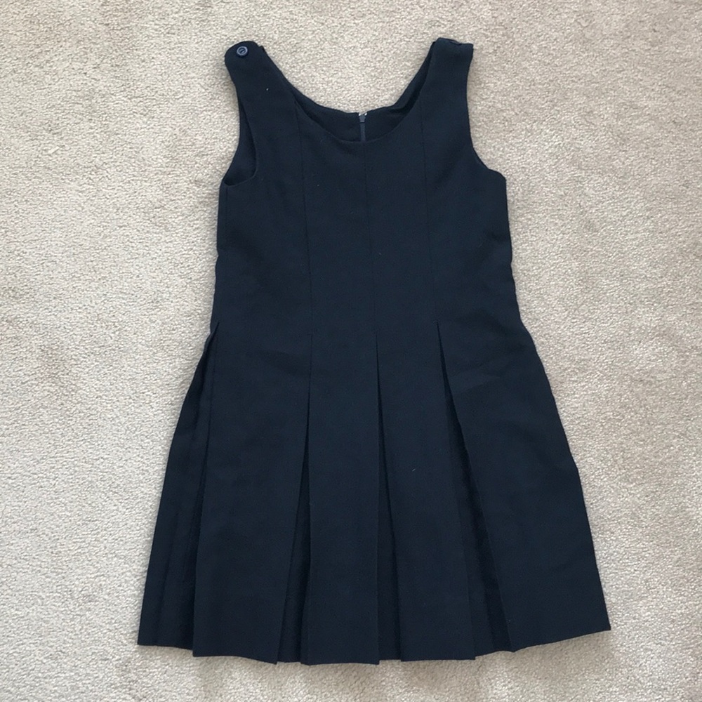 Cute Girls Navy Blue Uniform/Formal Dress